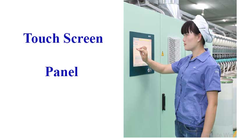 tuoch screen panel rieter rotor spinning machine